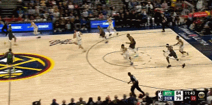 jinnianhui金年会二人转！约基奇交球威少 后者回传助攻约基奇跟进得分